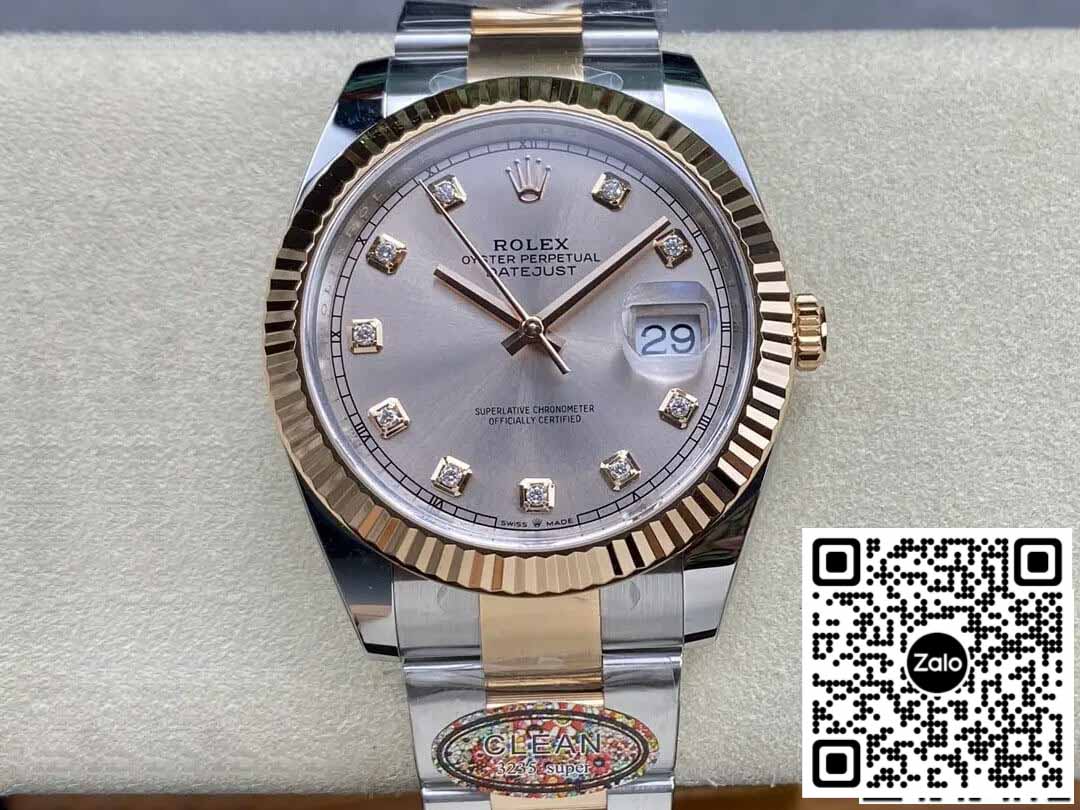 Rolex Datejust 41MM M126331-0007 1:1 Best Edition sauberes Fabrikdiamantzifferblatt