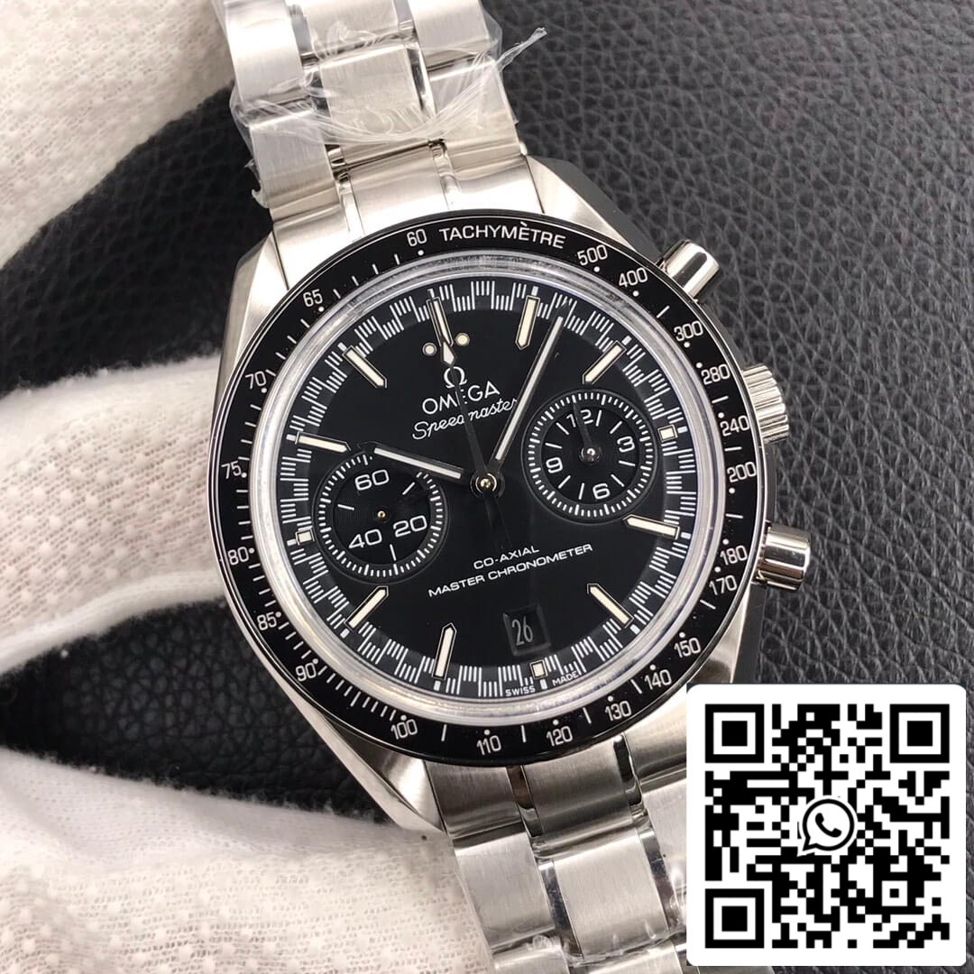 Omega Speedmaster Racing Chronograph 329.30.44.51.01.001 1:1 Mejor edición OM Factory esfera negra