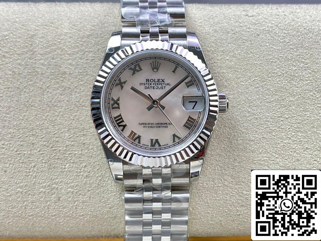 Rolex Datejust 178384 31MM 1:1 Best Edition EW Factory in acciaio inossidabile