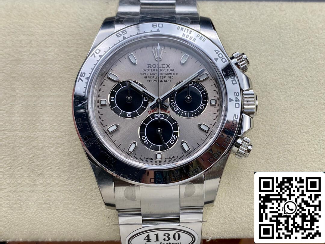 Rolex Cosmograph Daytona M116509-0072 1:1 Best Edition Clean Factory Acero inoxidable