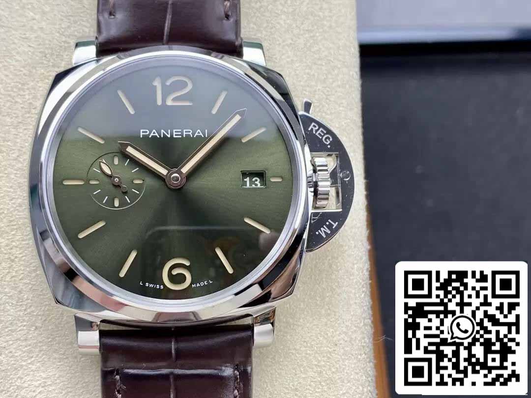 Panerai Luminor PAM01329 1:1 Meilleure édition VS Cadran vert usine