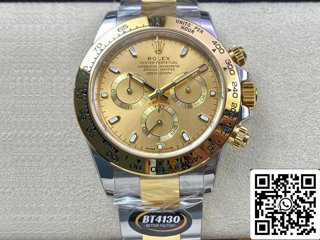 Rolex Daytona M116503-0003 1:1 Best Edition BT Factory Gold Dial