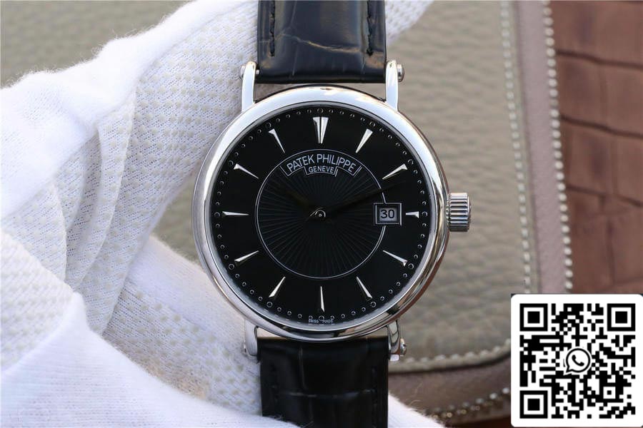 Patek Philippe Calatrava 5153G-001 1:1 Best Edition ZF Factory Black Dial