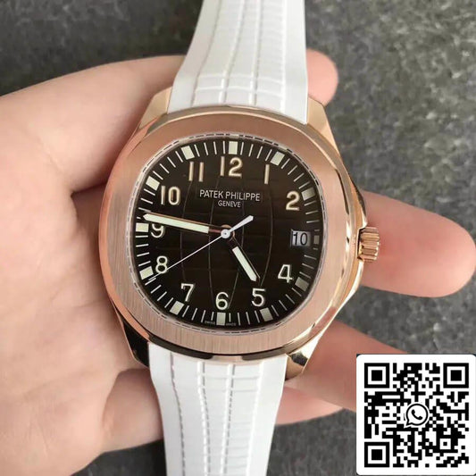 Patek Philippe Aquanaut 5168G 1:1 Meilleure édition ZF Factory Bracelet blanc