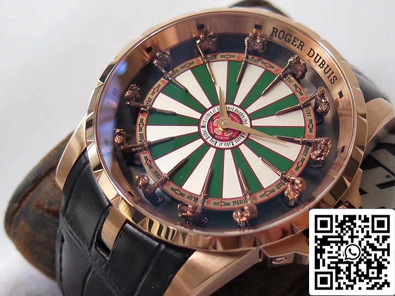 Roger Dubuis Excalibur RDDBEX0398 1:1 Meilleure édition ZF Factory Or Rose Suisse ETA8215