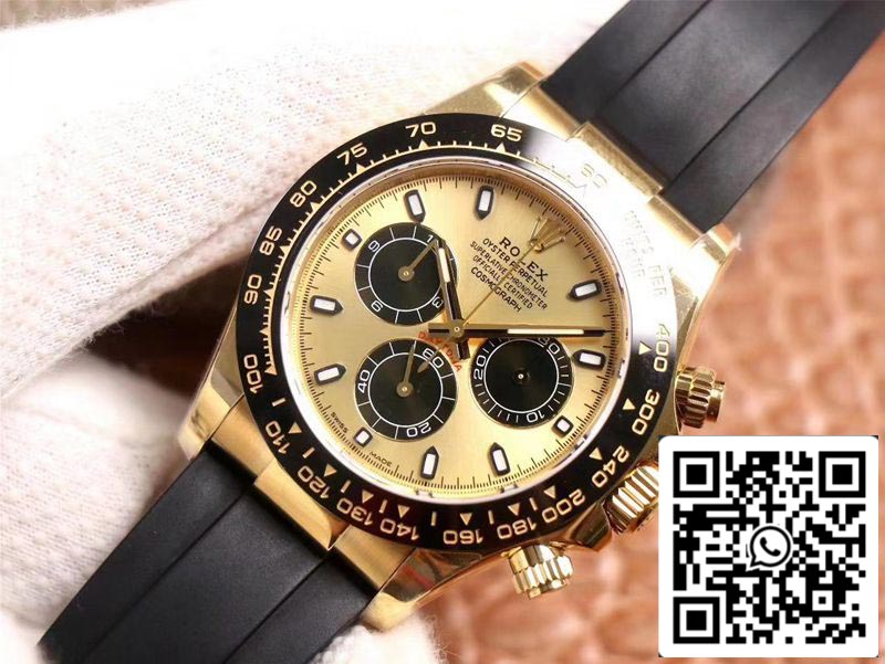 Rolex Daytona M116518LN-0048 1:1 Best Edition Noob Factory Champagner-Zifferblatt Schweizer ETA4130