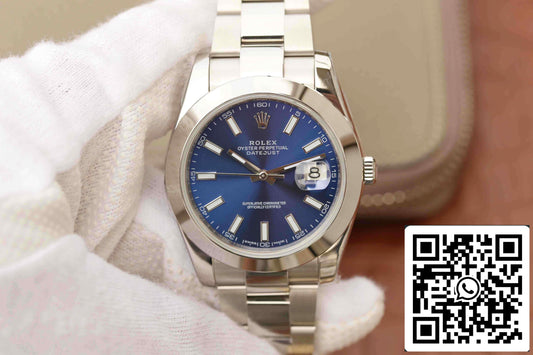 Rolex Datejust M126300-0001 1:1 Meilleure édition EW Factory Cadran bleu