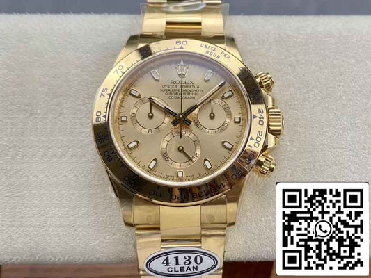 Réplique Rolex Cosmograph Daytona M116508-0003 Or jaune d'usine propre