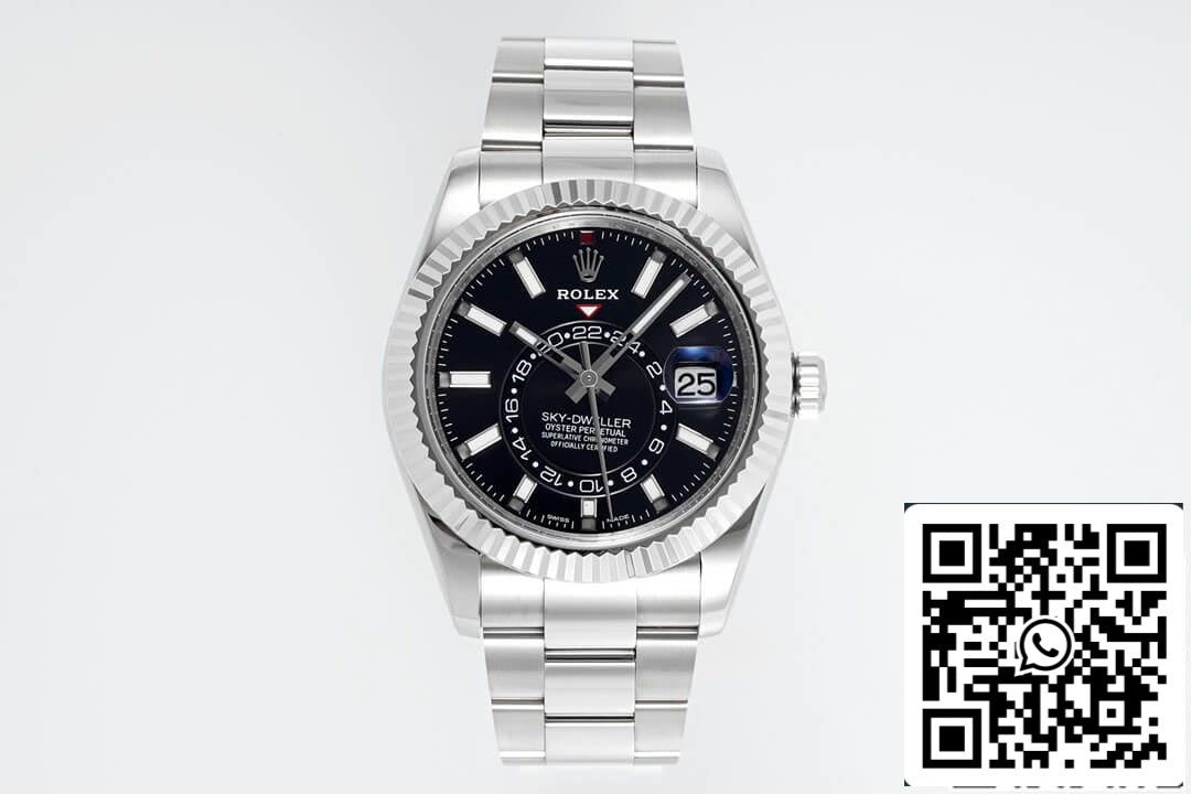 Rolex Sky Dweller M336934-0007 1:1 Meilleure édition ZF Factory Cadran noir