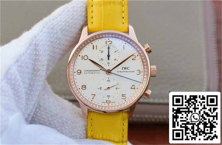 IWC Portugaise ZF Factory 1:1 Meilleure édition Bracelet Jaune