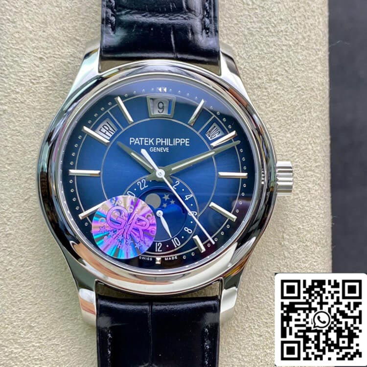 Patek Philippe Complicações 5205G-013 1:1 Melhor Edição GR Factory Mostrador Azul