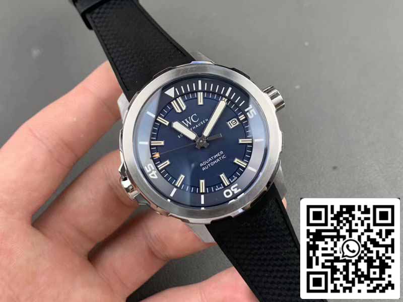 IWC Aquatimer IW329005 1:1 Best Edition V6 Factory blaues Zifferblatt Schweizer ETA9015