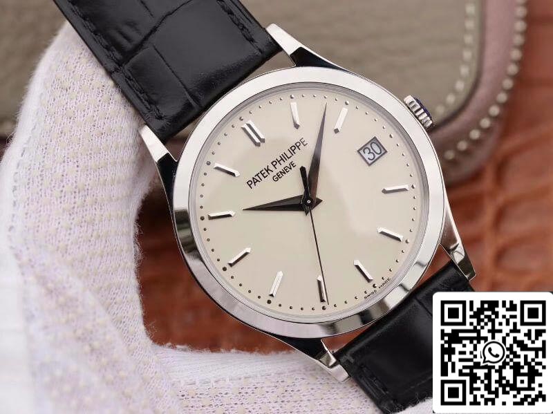 Patek Philippe Calatrava 5296G-010 ZF Factory 1:1 Melhor Edição Suíça ETA324CS