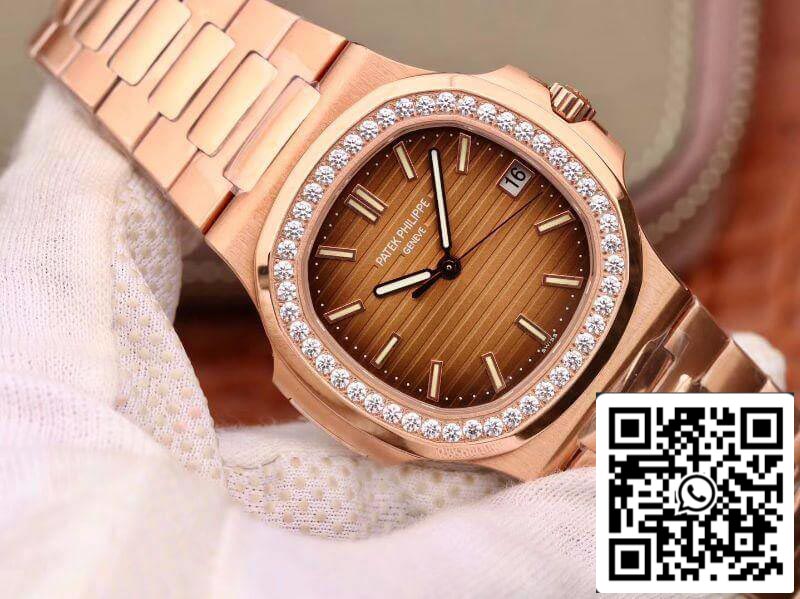 Patek Philippe Nautilus 5711 PF factory V2 Relojes para hombre 1:1 Mejor edición suizo ETA324 Esfera de oro rosa