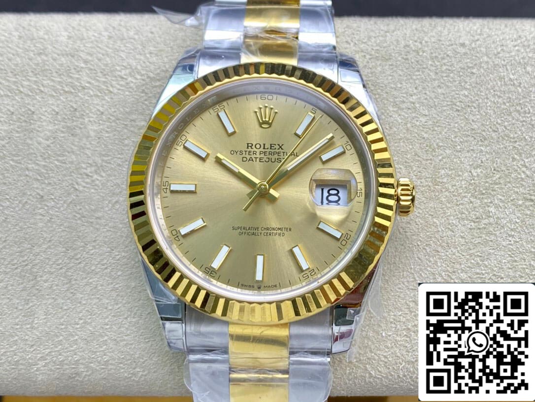 Rolex Datejust M126333-0009  41mm Oyster Strap VS Factory Stainless Steel