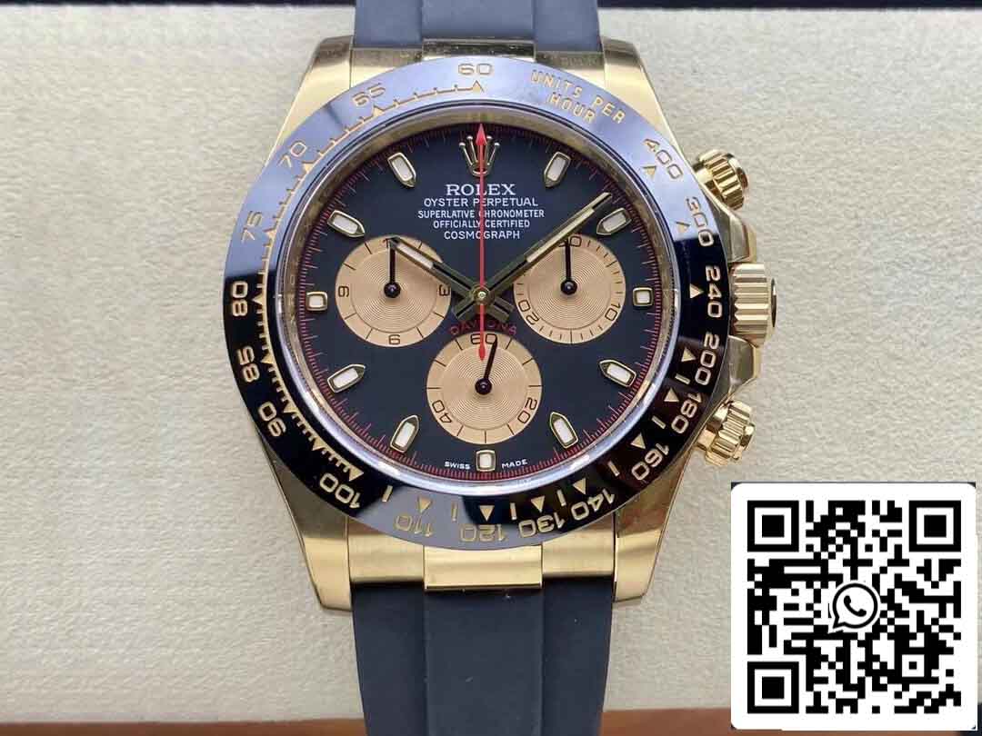 Réplique Rolex Cosmograph Daytona 116518LN-0039 Or jaune d'usine propre