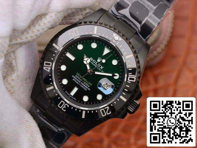 Rolex Sea-Dweller Deepsea 11666001 1:1 V2 Best Edition svizzero ETA2836 quadrante Superlumed