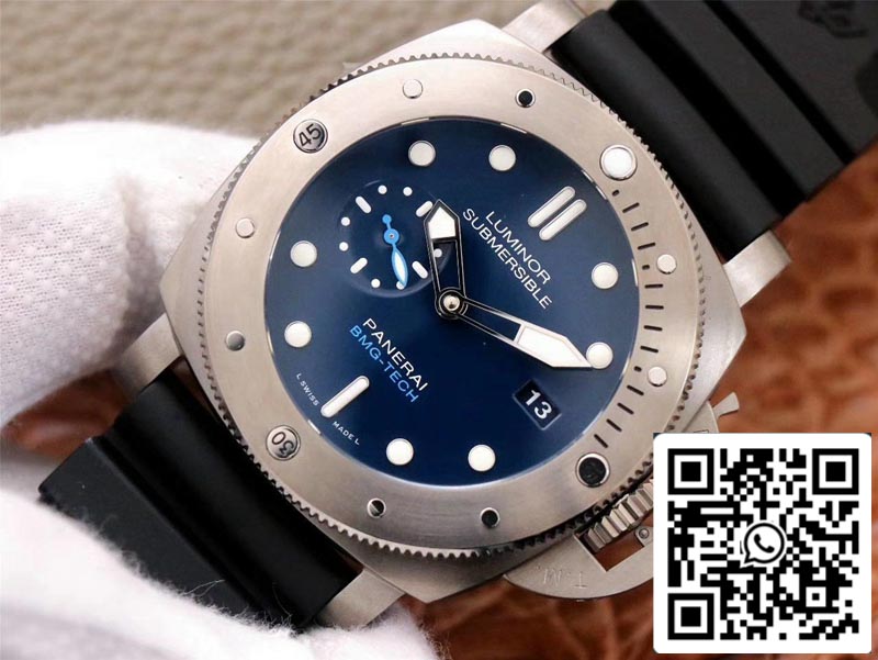 Panerai Submersible PAM00692 1:1 Best Edition VS Factory Blue Dial Swiss ETA9010