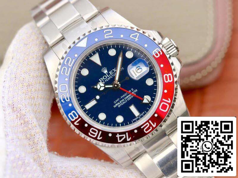 Rolex GMT Master II 126710BLRO EW Factory Mechanical Watches 1:1 Best Edition Swiss ETA 2836