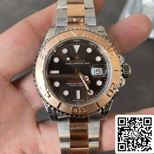 Rolex Yacht Master M126621-0001 1:1 Mejor edición VS esfera de chocolate de fábrica