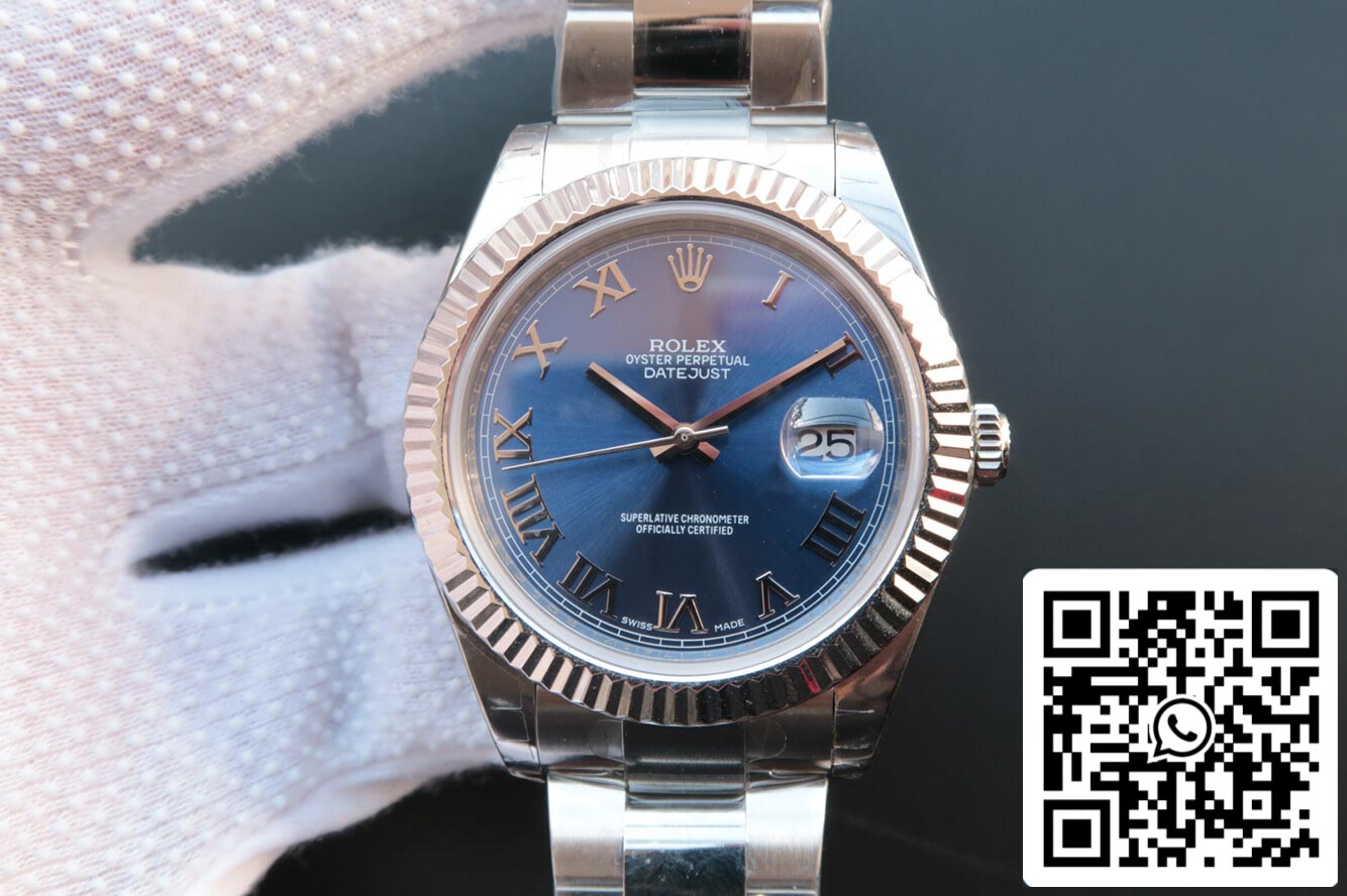 Rolex Datejust 116334 41MM 1:1 Meilleure édition EW Factory Cadran bleu