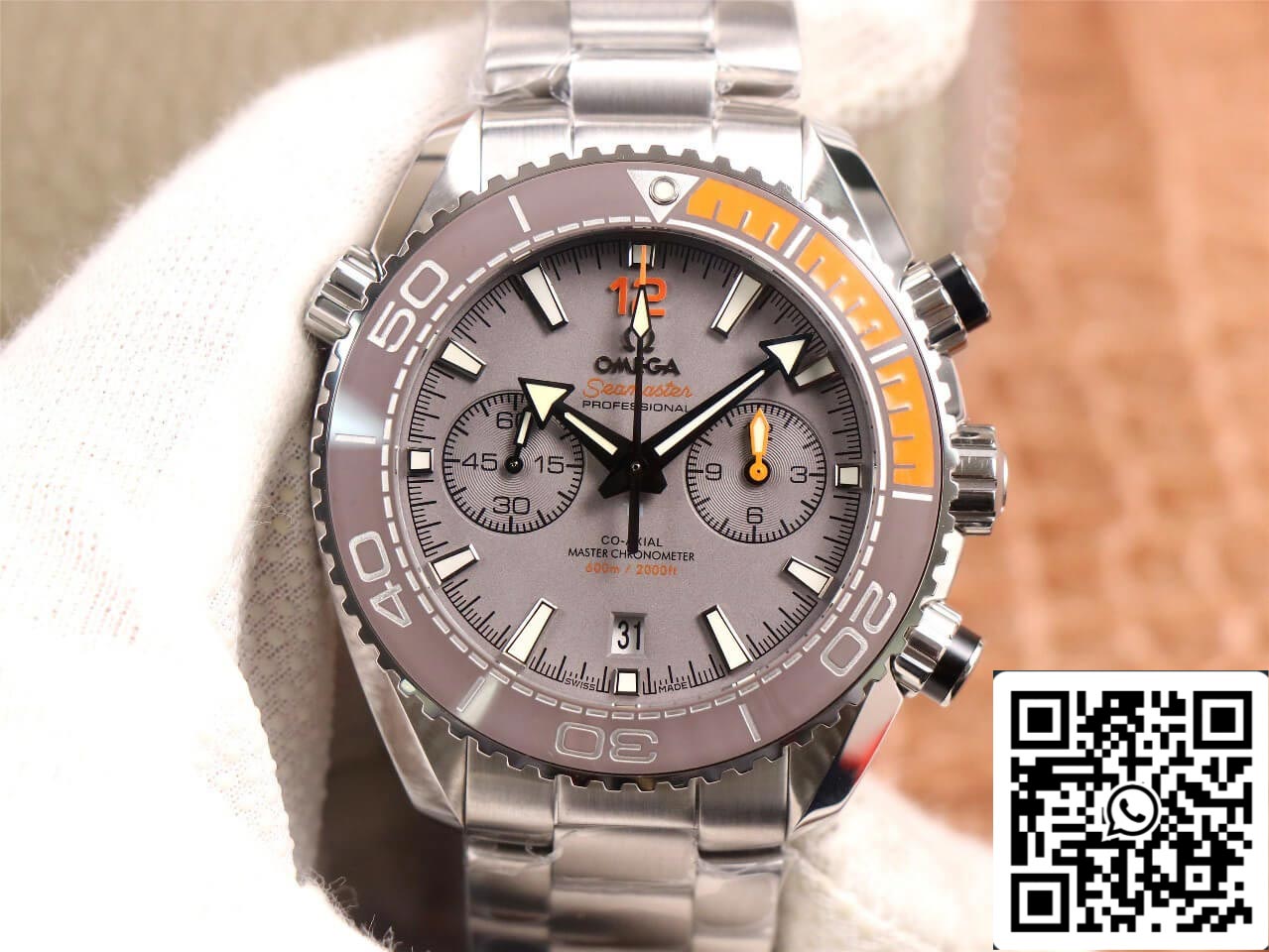 Omega Seamaster Ocean Universe 600M 215.90.46.51.99.001 1:1 Meilleure édition OM Factory V3 Titane Métal