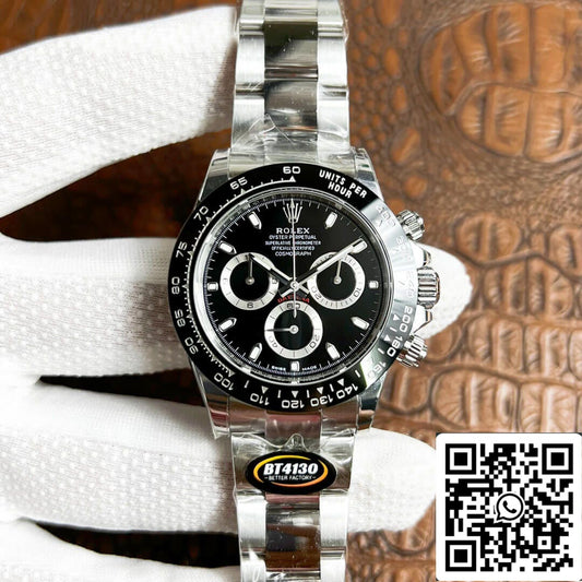 Rolex Daytona M116500LN-0002 1:1 Meilleure édition BT Factory Cadran noir