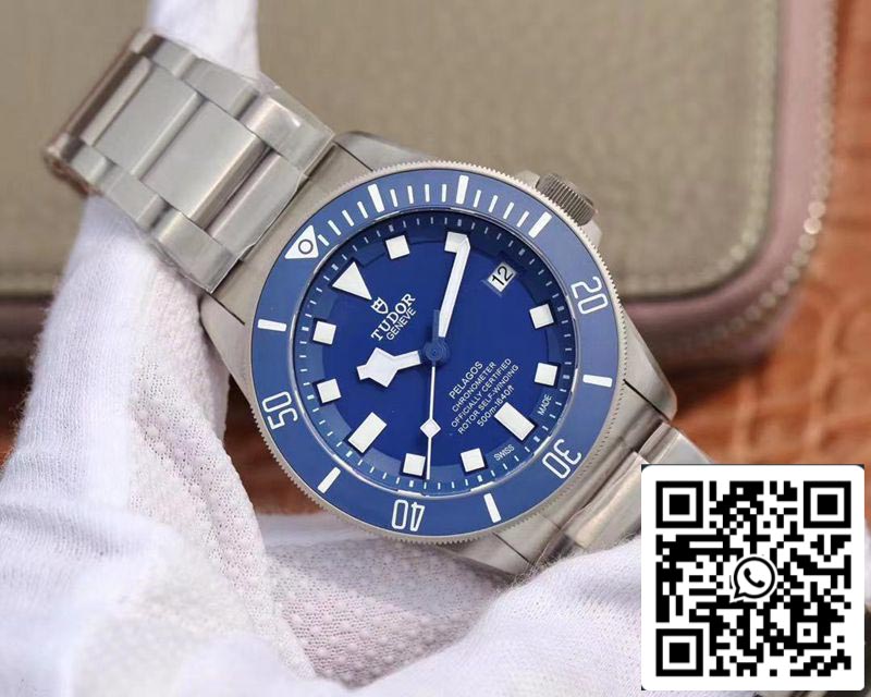 Tudor Pelagos M25600TB-0001 1:1 Melhor Edição XF Factory V4 Mostrador Azul