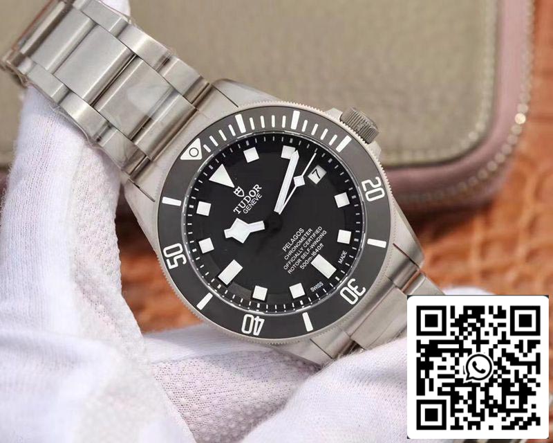 Tudor Pelagos M25600TN-0001 1:1 Melhor Edição XF Factory V4 Mostrador Preto