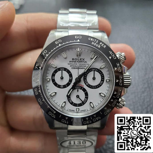 Rolex Cosmograph Daytona M116500LN-0001 1:1 Meilleure édition Clean Factory V3 Lunette noire