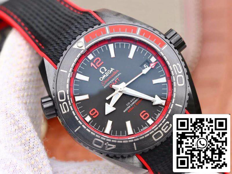 Omega Seamaster Planet Ocean 215.92.46.22.01.003 VS Factory 1:1 Best Edition Schweizer ETA8906 Schwarzes Nylonarmband