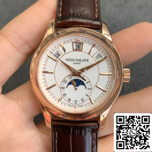 Patek Philippe Complications 5205R-001 1:1 Meilleure édition GR Factory Cadran blanc laiteux