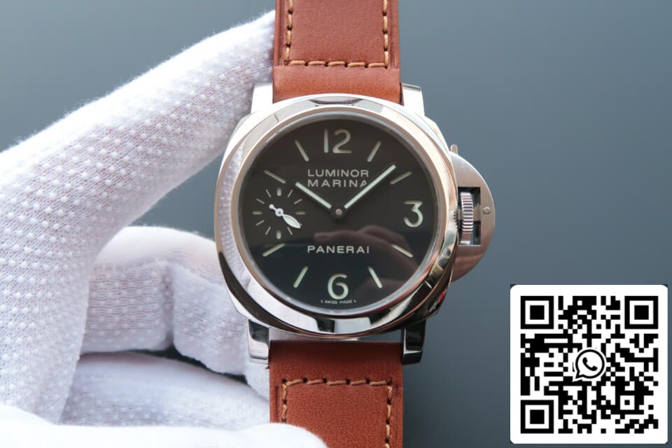 Panerai Luminor PAM 00111 1:1 Meilleure édition VS Cadran noir d'usine