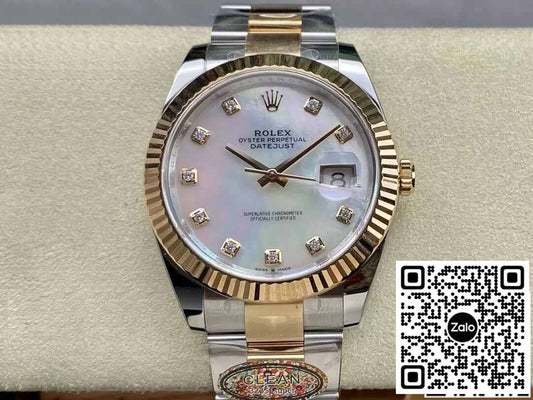 Rolex Datejust 41MM M126331-0013 1:1 Meilleure édition Cadran diamant Clean Factory