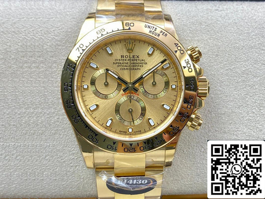 Rolex Daytona M116508-0003 1:1 Meilleure édition BT Factory Cadran doré