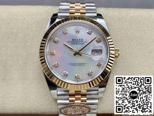 Rolex Datejust 41MM M126331-0014 1:1 Meilleure édition Clean Factory Cadran en nacre