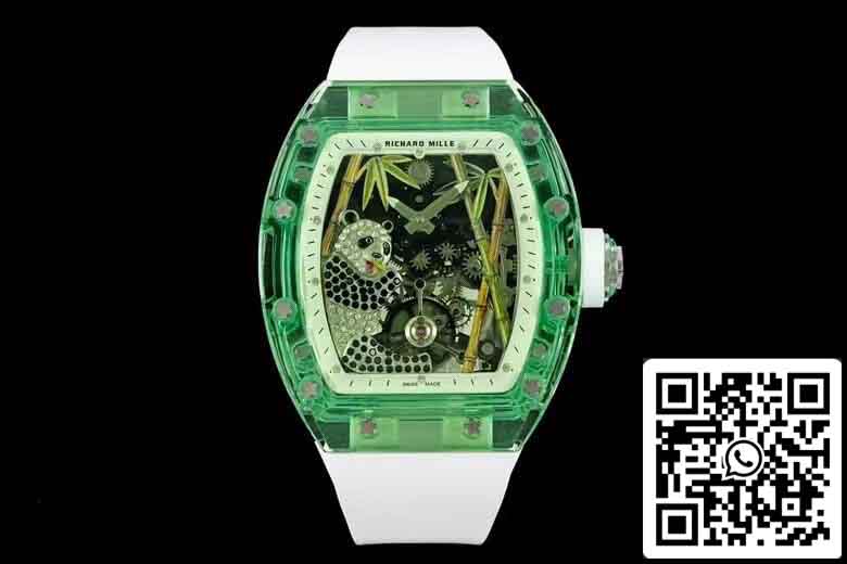 Richard Mille RM26-01 Tourbillon Meilleure édition 1:1 RM Factory Cadran squelette vert