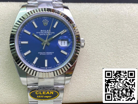 Rolex Datejust M126334-0001 1:1 Meilleure édition Clean Factory Cadran bleu