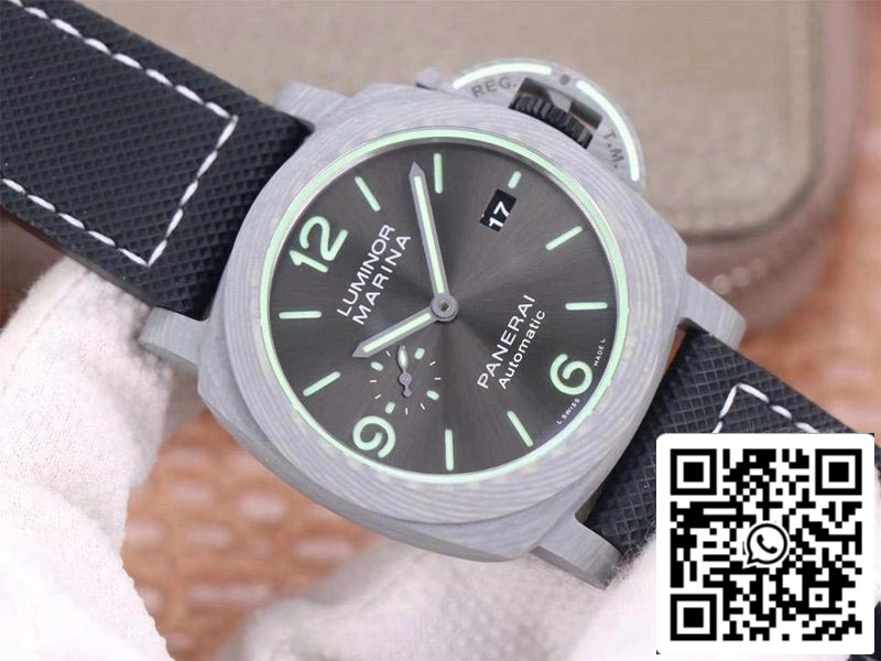 Panerai Luminor PAM01119 1:1 Meilleure édition VS Factory Carbon Fiber Swiss P9010