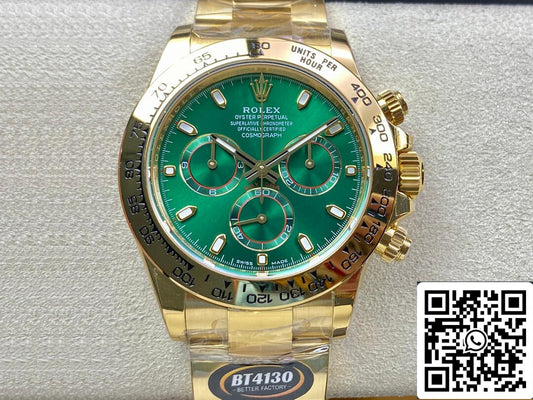 Rolex Daytona M116508-0013 1:1 Meilleure édition BT Factory Cadran vert