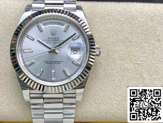 Rolex Day Date M228239-0003 1:1 Meilleure édition EW Factory Or blanc