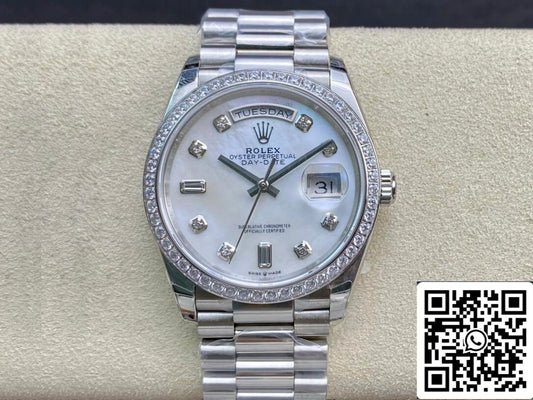 Rolex Day Date 128396TBR-0005 1:1 Meilleure édition EW Factory Cadran fritillaire