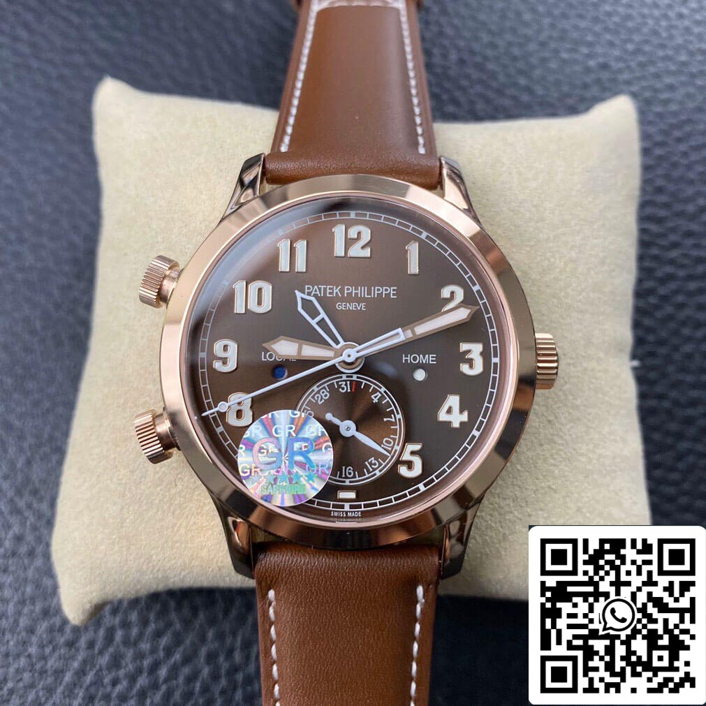 Patek Philippe Calatrava 5524R-001 1:1 Best Edition GR Factory Brown Dial