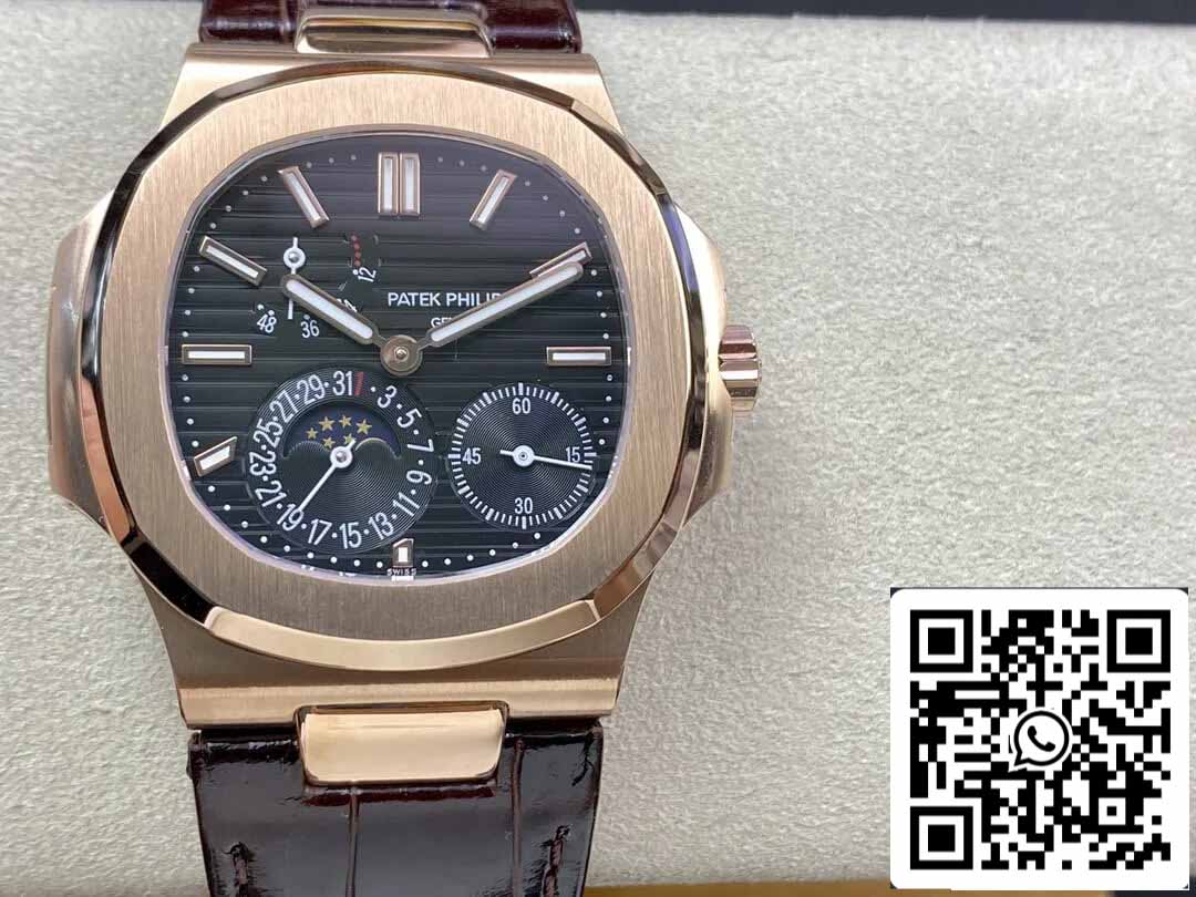 Patek Philippe Nautilus 5712 1:1 Mejor edición GR Factory Correa de cuero