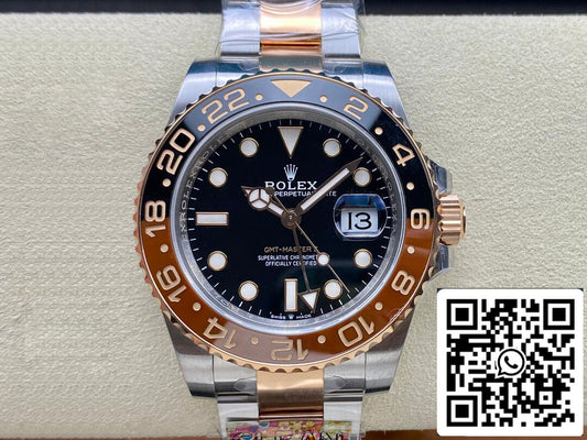 Rolex GMT Master II M126711chnr-0002 1:1 Best Edition Clean Factory quadrante nero