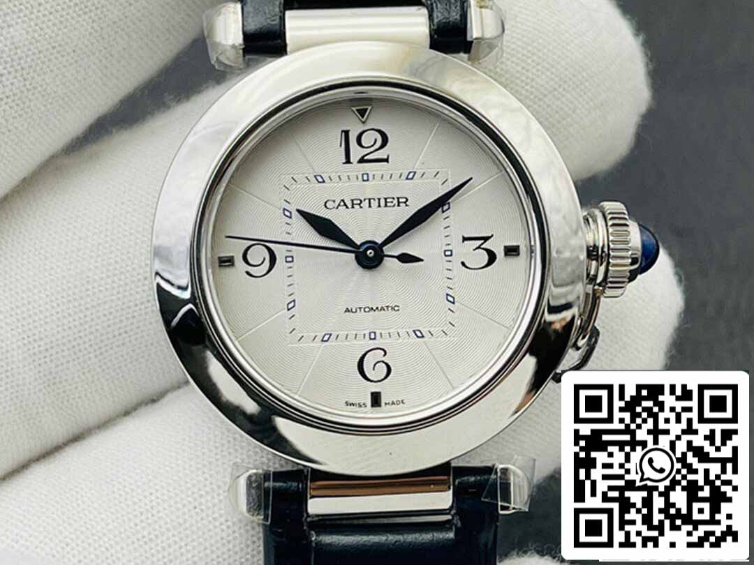 Cartier Pasha WSPA0012 35MM 1:1 Meilleure édition BV Factory Cadran blanc