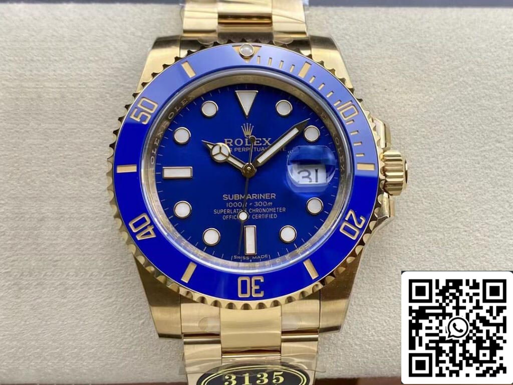 Rolex Submariner M116618LB-0003 1:1 Best Edition Clean Factory Blue Dial