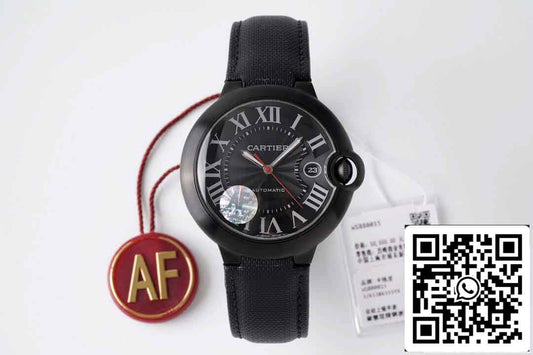 Replica Ballon Bleu De Cartier 42MM WSBB0015 Best Edition AF Factory Black Dial