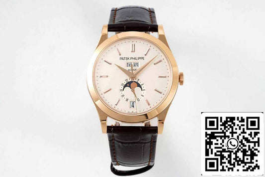 Patek Philippe Complicações 5396R-011 1:1 Melhor Edição ZF Factory Mostrador branco leitoso