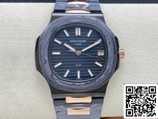 Patek Philippe Nautilus 5711 DiW 1:1 Melhor Edição Caixa De Fibra De Carbono